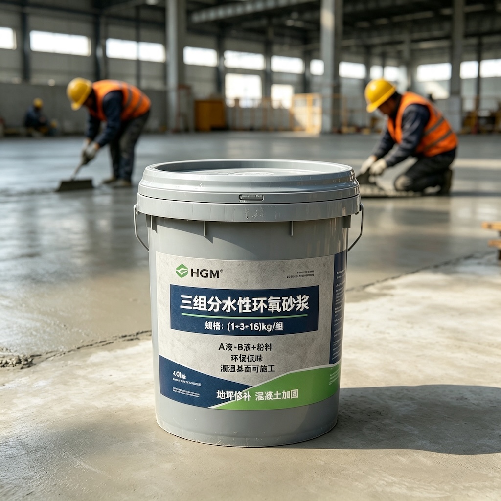 滨江三组份水性环氧砂浆